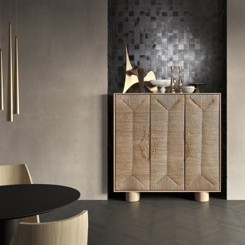 Buffet haut - LARIO - Emmemobili - contemporain / en chêne / en noyer