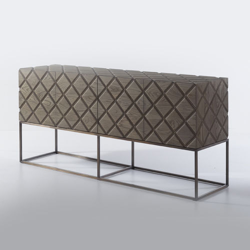 Buffet contemporain - TIBERIO - Emmemobili - en chêne / par Ferruccio Laviani