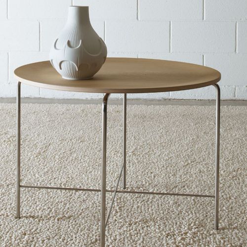 Table d'appoint contemporaine - LINO   - Emmemobili - en chêne / en contreplaqué / en wengé