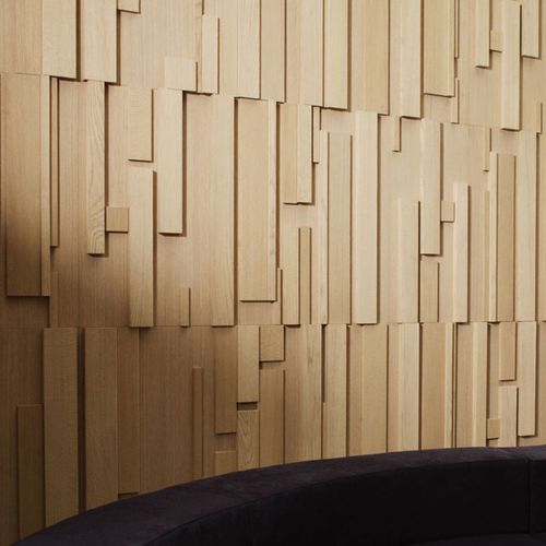 Panneau décoratif mural - MODULAR - Emmemobili - en bois / à relief