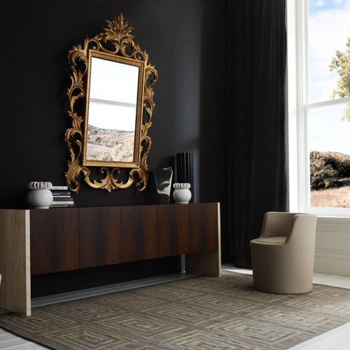 Fauteuil contemporain - SEAT - Emmemobili - en tissu / blanc / marron