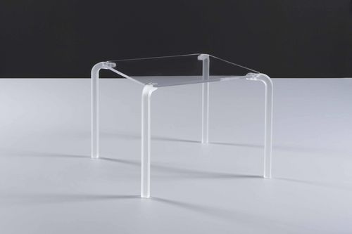 Table basse contemporaine - FINNY - Emporium - en verre / rectangulaire / résidentielle