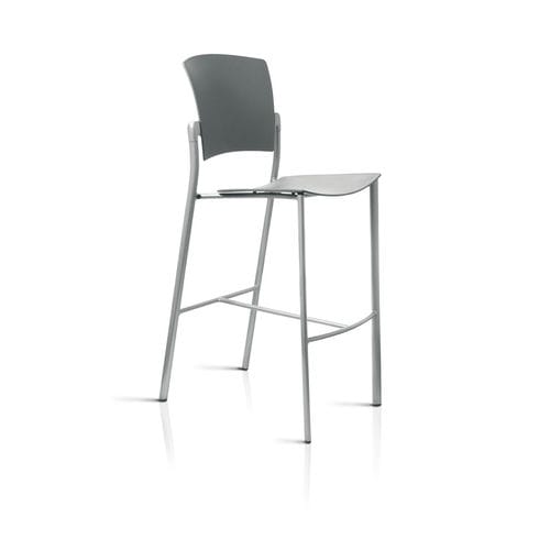 Chaise de bar contemporaine - EINA  - Enea - d'intérieur / en tissu / en polypropylène