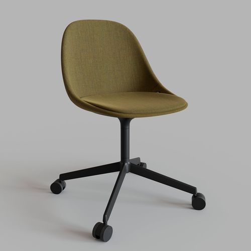 Chaise de bureau contemporaine - Mate Confident - Enea - d'intérieur / en tissu / en polypropylène
