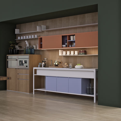 Élément de cuisine à poser - WALL COUNTER P60 - ESTEL - indépendant / avec tiroir