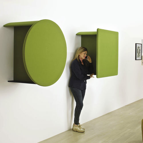 Cabine téléphonique pour open-space - KITE - ESTEL - pour bureau / en bois / en polyéthylène