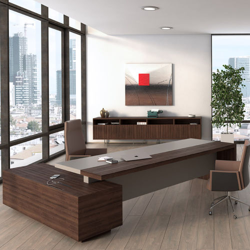 Bureau de direction - DUCALE - ESTEL - sur pied / de 2 à 4 personnes / contemporain
