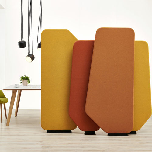 Panneau acoustique autoportant - SCREEN PANELS - ESTEL - mobile / en tissu / en bois massif