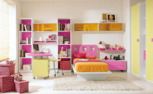 Chambre d'enfant rose - C6 - Faer Ambienti - mixte