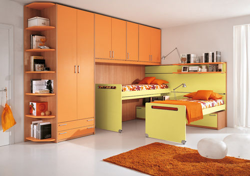 Chambre d'enfant orange - P.11 - Faer Ambienti - mixte
