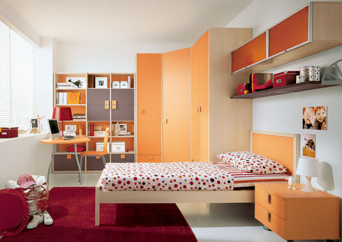 Chambre d'enfant orange - A.6 - Faer Ambienti - mixte