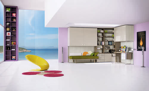 Chambre d'enfant en bois - LEMILLEBOLLE - 03 - Faer Ambienti - mixte