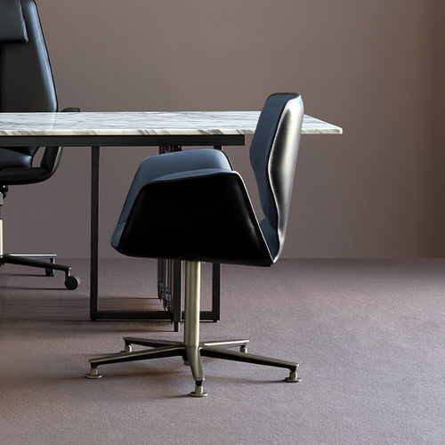 Fauteuil de bureau contemporain - FOSCA BIG ABF - fasem - en cuir / en acier / avec repose-tête