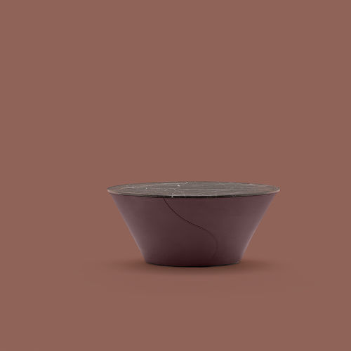 Table basse contemporaine - ELECTA COFFEE TABLE - fasem - en marbre / en pierre naturelle / avec piètement en acier