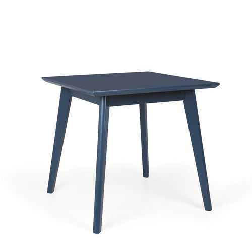 Table à manger contemporaine - PIXIE QUAD - Fenabel- The heart of seating - en bois / avec piètement en bois / carrée
