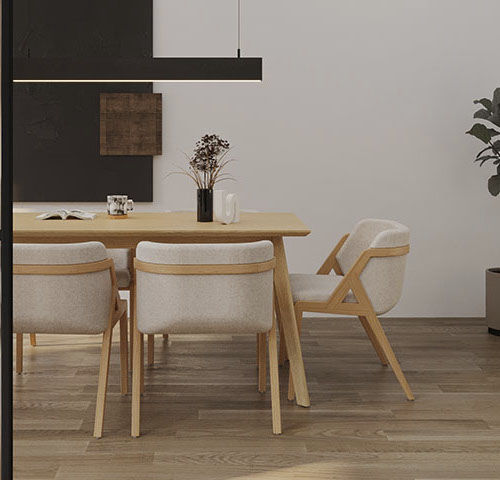 Chaise contemporaine - ZAZEN - Fenabel- The heart of seating - d'intérieur / en tissu / en bois