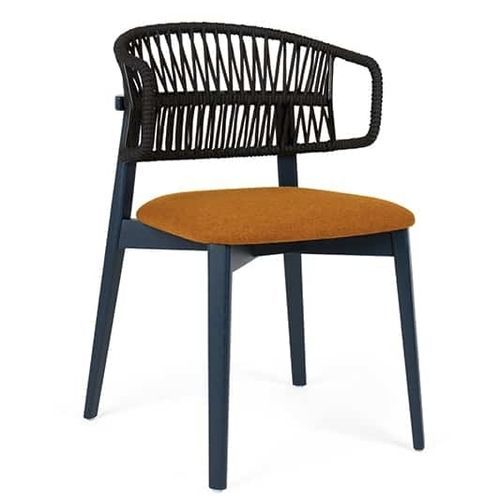 Chaise contemporaine - COFFEE CORD - Fenabel- The heart of seating - d'intérieur / en tissu / en bois