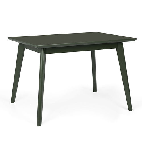 Table à manger contemporaine - PIXIE RECT - Fenabel- The heart of seating - en bois / avec piètement en bois / rectangulaire