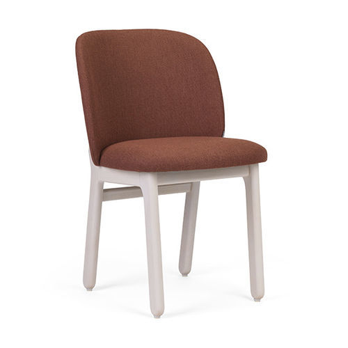 Chaise contemporaine - ARCO - Fenabel- The heart of seating - d'intérieur / en tissu / avec piètement en hêtre