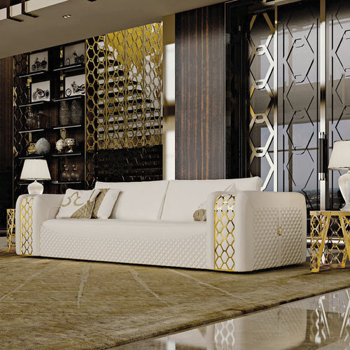 Canapé contemporain - Infinity - Formenti - en tissu / en cuir / avec accoudoirs
