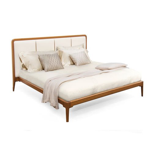 Lit double - JULIA - Formitalia Group - contemporain / avec tête de lit en cuir / en bois de feuillus