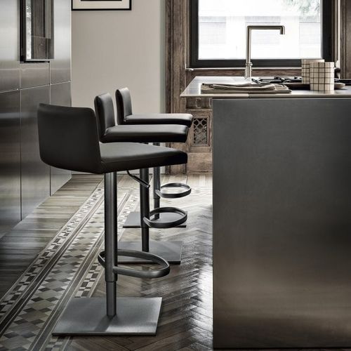 Chaise de bar contemporaine - Bella GP - Frag - d'intérieur / en tissu / en cuir