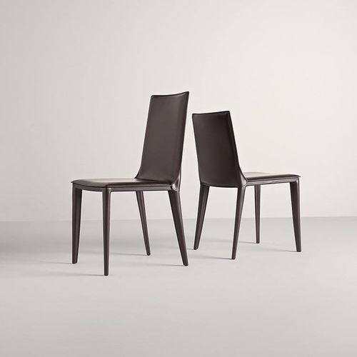 Chaise contemporaine - Latina H - Frag - d'intérieur / en cuir / tapissée