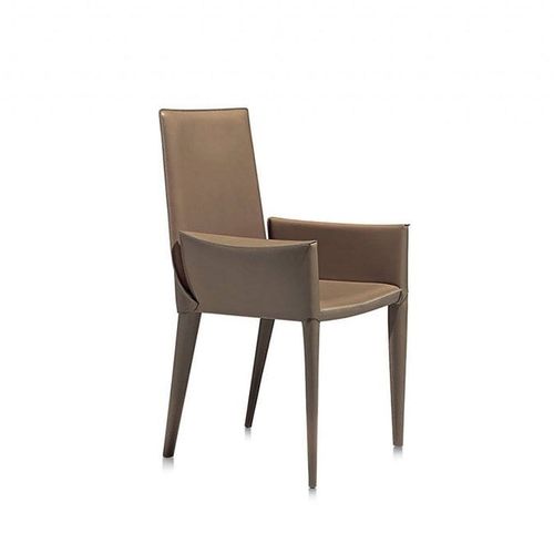 Chaise contemporaine - Latina HP - Frag - d'intérieur / en cuir / tapissée