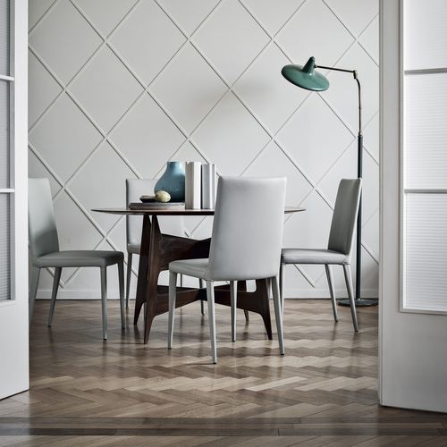 Chaise contemporaine - Bella HP - Frag - d'intérieur / en tissu / en cuir