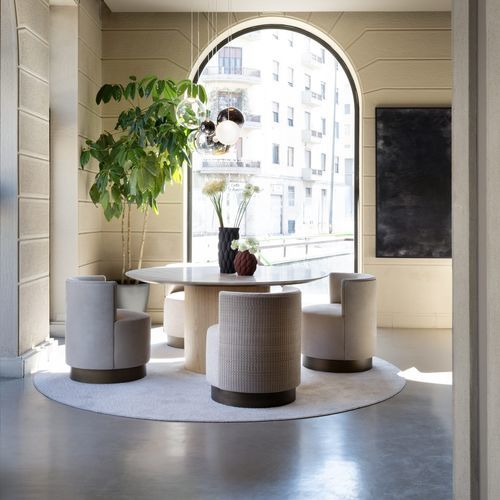 chaise de salle à manger contemporaine - Frag