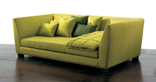 Canapé contemporain - MEKONG 2111 - Fratelli Boffi - en tissu / à coussins / jaune
