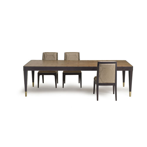Table à manger contemporaine - CENTURY 6528 - Fratelli Boffi - en bois / avec piètement en bois / rectangulaire