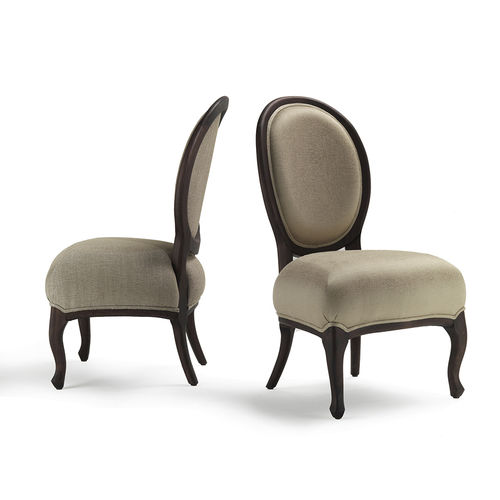 Chaise classique - RUBENS - 5305/P - Fratelli Boffi - d'intérieur / en tissu / avec piètement en bois
