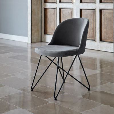 Chaise contemporaine - CLEO S154MX - Friulsedie Sud by Dalmasson - d'intérieur / en velours / en laine