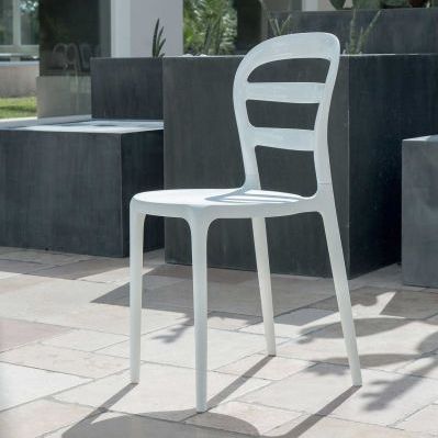 Chaise contemporaine - FAST S389 - Friulsedie Sud by Dalmasson - de jardin / en polypropylène / en polycarbonate