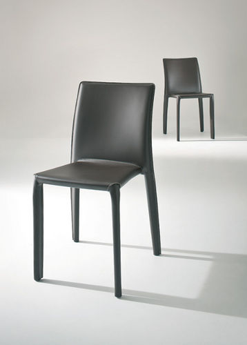 Chaise contemporaine - PARMA - Gaber - en cuir / résidentielle / sans accoudoirs