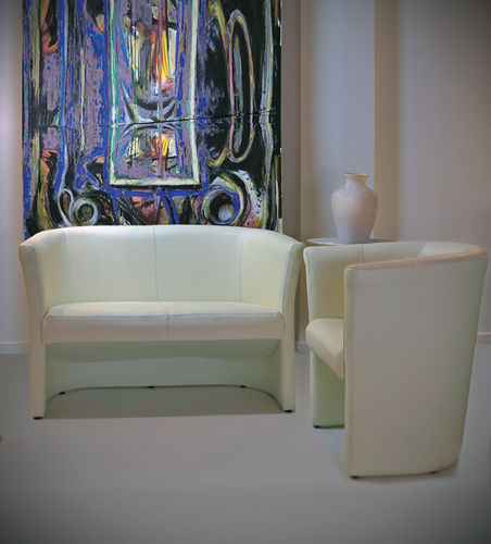 Fauteuil contemporain - DUCA 1  - Gaber - en cuir