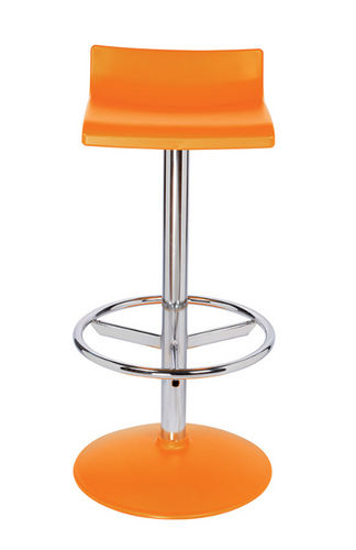 Tabouret de bar contemporain - SQUARE - Gaber - pivotant