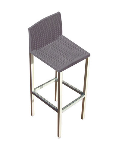 Chaise de bar contemporaine - TE H60 - Gaber - d'extérieur / en métal / résidentielle