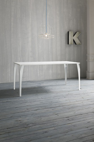 Table contemporaine - CHARME - Gaber - en métal / rectangulaire