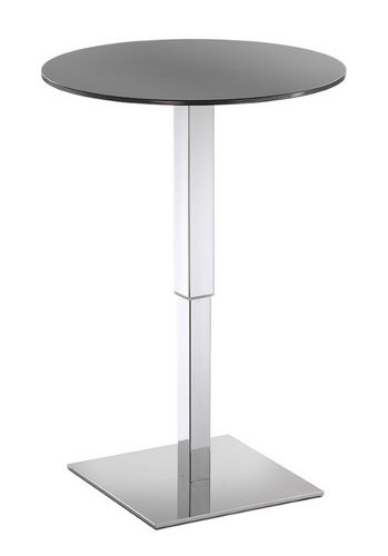 Table contemporaine - HALIFAX - Gaber - en métal / ronde / à hauteur réglable