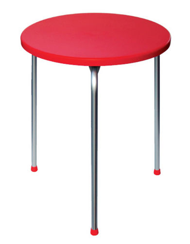 Table contemporaine - Gaber - en polymère / ronde / empilable
