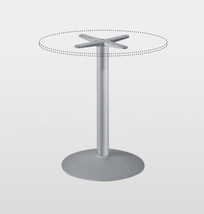 Pied de table en fonte - BTAK54 - Gaber - contemporain / pour table mange-debout / professionnel