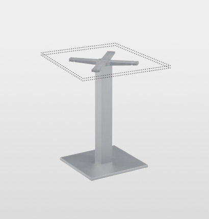 Pied de table en aluminium - BQJ - Gaber - contemporain / professionnel