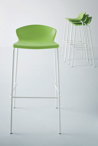 Tabouret de bar contemporain - EASY 77 - Gaber - empilable