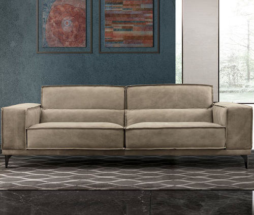 Canapé modulable - MOKAMBO - Gamma Arredamenti International - d'angle / contemporain / en cuir