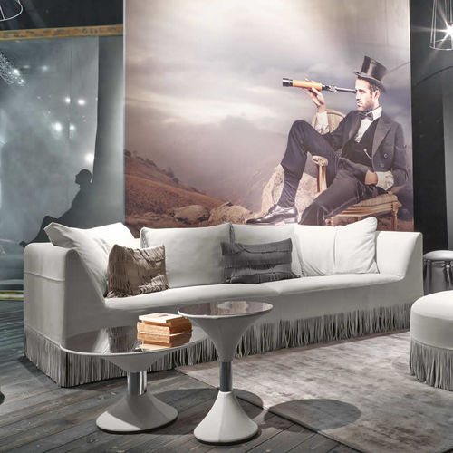 Canapé contemporain - MARILYN  - Gamma Arredamenti International - en cuir / beige / 2 places