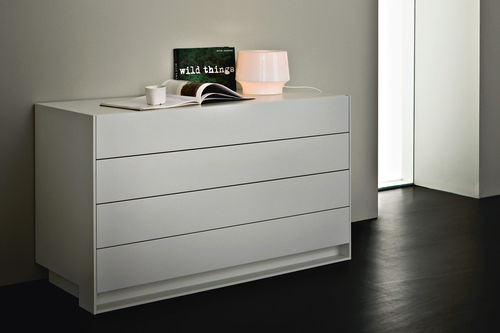 Commode contemporaine - BAND - Giellesse di Galli Luigi eAlessandro e C. - en bois / en bois laqué / en bois laqué mat