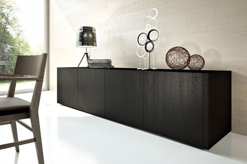 Buffet contemporain - IDENTITY : QUADRANT - Giellesse di Galli Luigi eAlessandro e C. - en chêne
