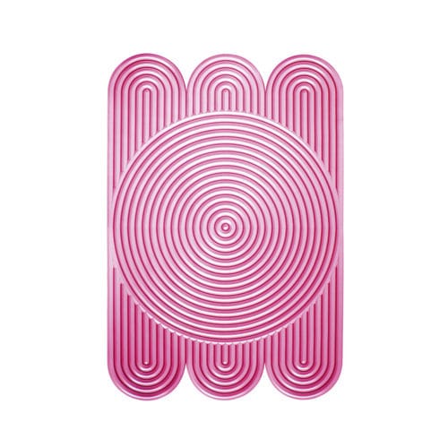 Tapis contemporain - DANCE FLOOR - Gufram - à motif / rose